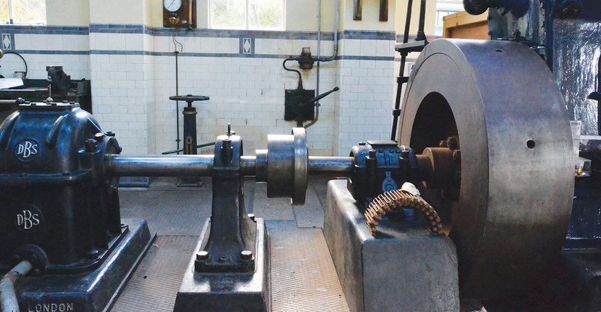 86-Year old Bibby grid coupling provided decades of reliable service life at the historic Twyford Waterworks